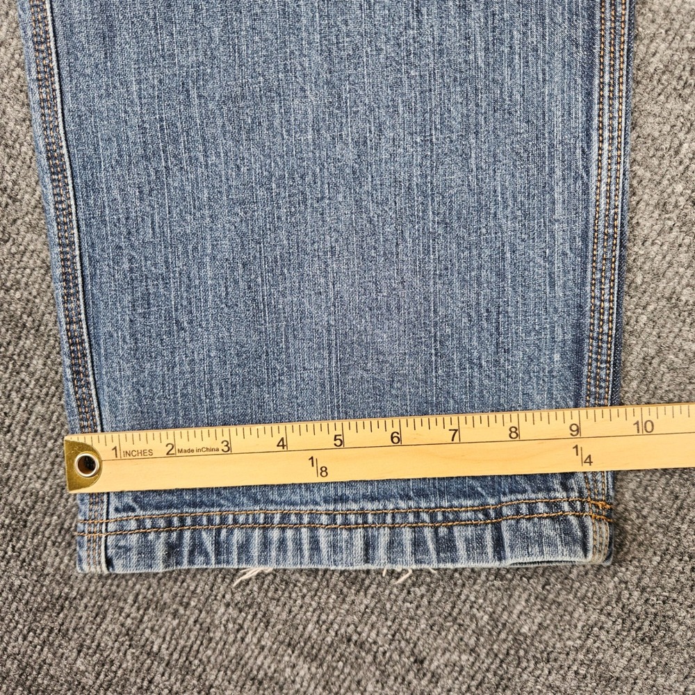 Duluth Trading Flex Ballroom Jeans Men's 48x32(30) Denim Straight Leg Dark Wash - Picture 6 of 12